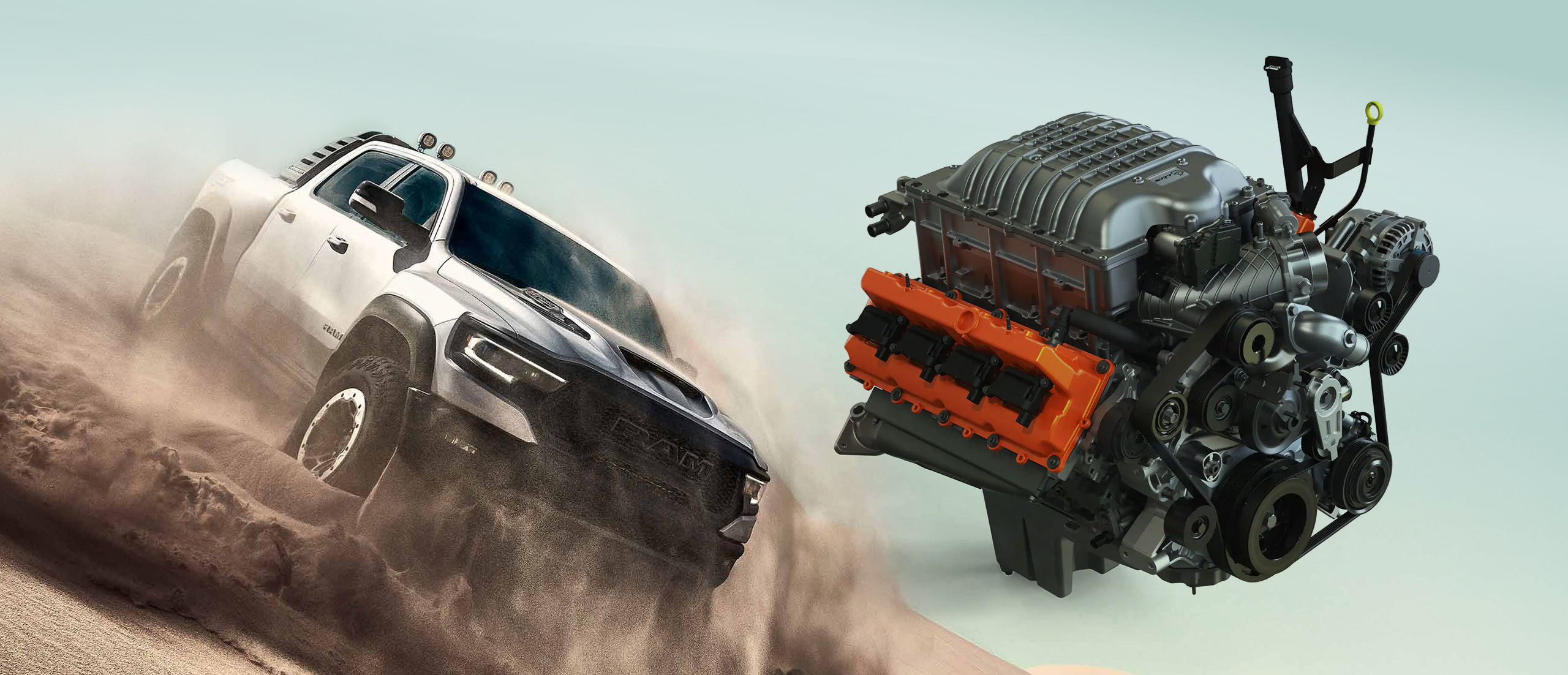 HEMI® V8 SOVRALIMENTATO DA 6,2 LITRI